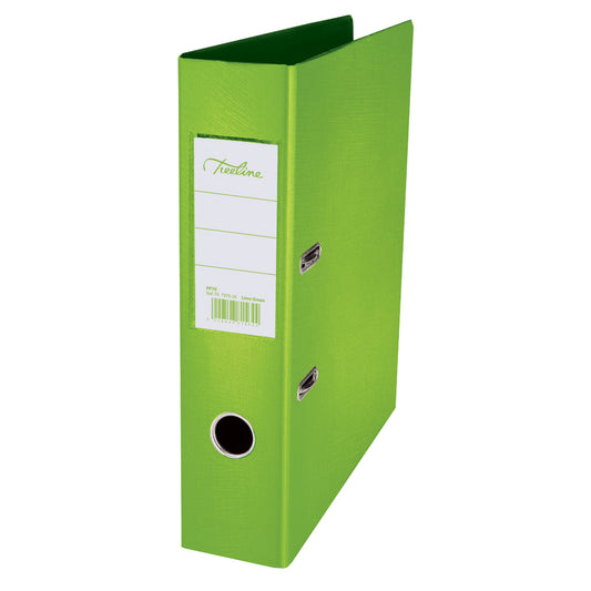 A4 PP Lever Arch File PolyProp with Rado Mechanism - 70mm - Lime Green