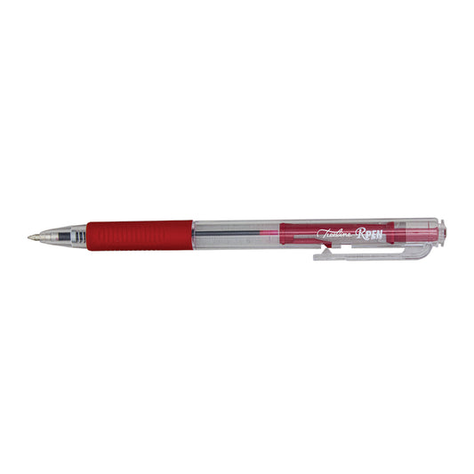 Retractable Ballpoint Pen - R-Pen - Red