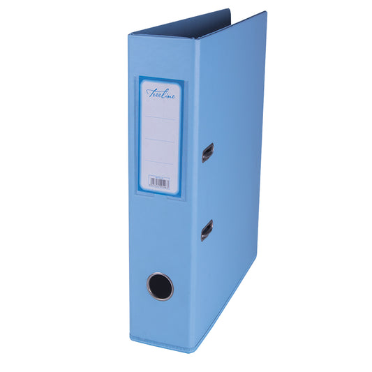 A4 PVC Lever Arch File Reinforced Base with Rado Mechanism - 70mm - Sky Blue