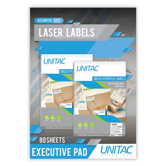 A4 Executive Pad - Unpunched - Feint - 80 sheets - 60gsm